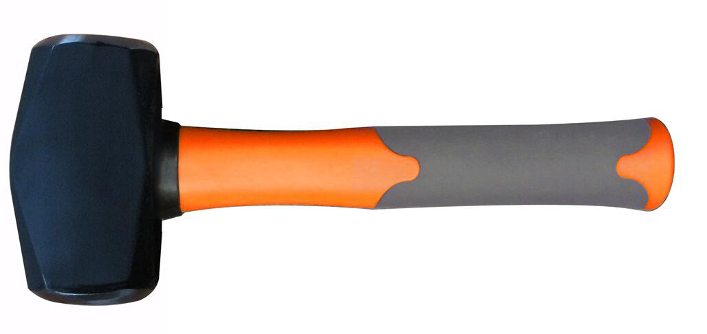 Carbon Steel Club Hammer With Fiberglass Handle